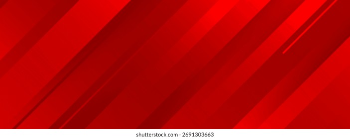 Red banner background slash shape.abstract memphis.vector eps 10