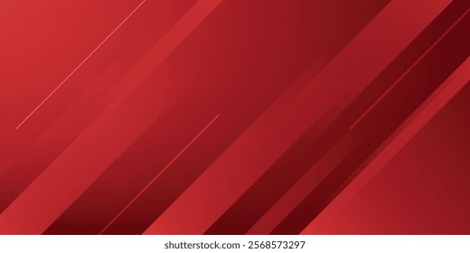 red banner background.abstract background.colorful.slash effect .memphis .eps 10