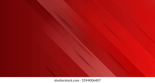 red banner background.abstract background.colorful.slash effect modern