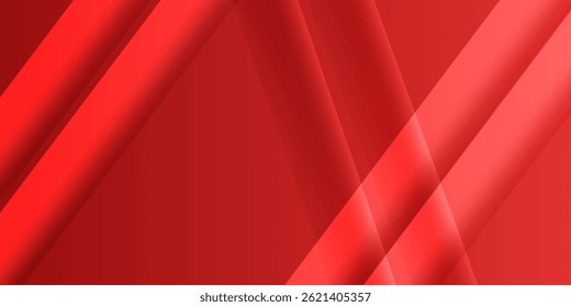 Fondo de Anuncio rojo. Fondo abstracto. Efecto colorido. Slash. Memphis. Diseño moderno de moda