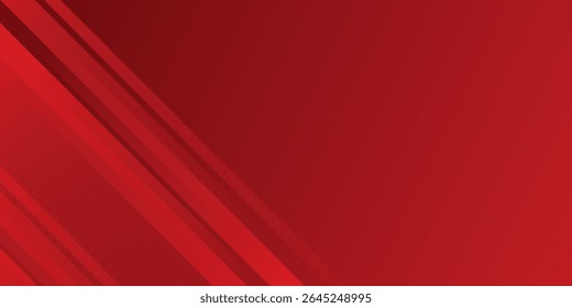 red banner background.abstract background.colorful.slash effect .memphis .eps 10