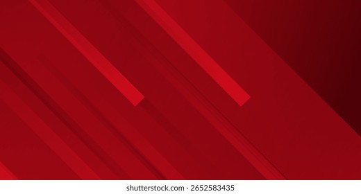 red banner background.abstract background.colorful.slash effect .memphis .eps 10