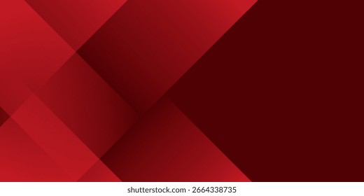 Fundo abstrato vermelho. Composição de formas dinâmicas. Vetor Eps10