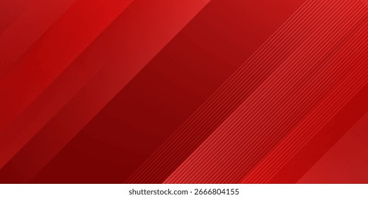 red banner background.abstract background.colorful.slash effect .memphis .eps 10