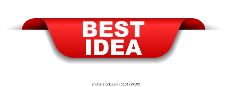 red banner best idea