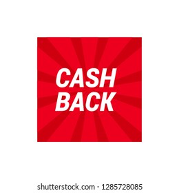 red banner cash back.