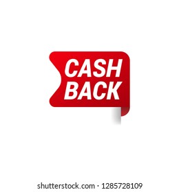 red banner cash back.