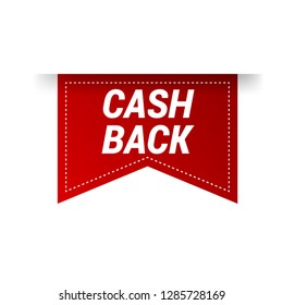 red banner cash back.