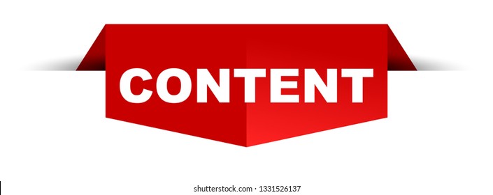 red banner content