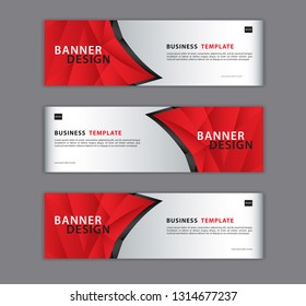 Red banner design template vector illustration, Geometric, polygonal Abstract background, texture, advertisement layout. web page. header for website. Graphic for billboard, gift voucher, card. 