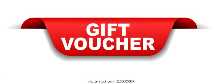 red banner gift voucher