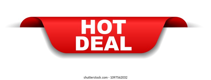 Red Banner Hot Deal