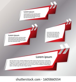 red banner modern speed Accelerate