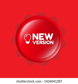 red  banner new version with bulb icon