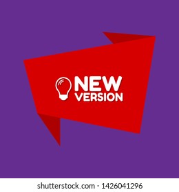 red  banner new version with bulb icon