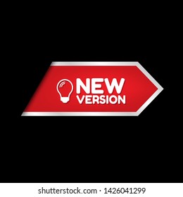 red  banner new version with bulb icon