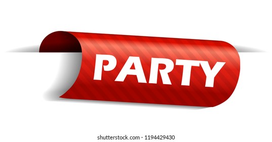 red banner party