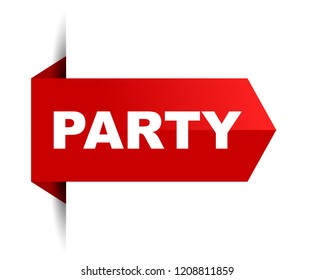 red banner party
