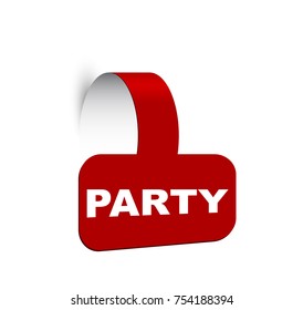 red banner party