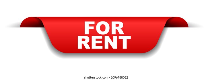 red banner for rent