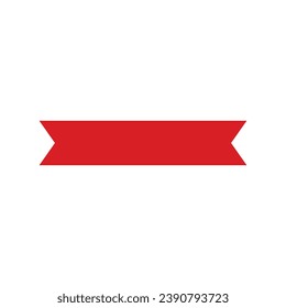 Ilustración de vectores de etiquetas rojas