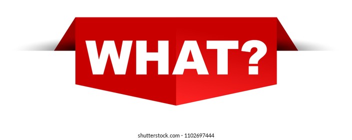 red banner what