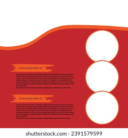 Red banners are suitable for use for food promotions