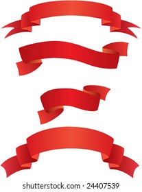 Red Banners (vector)