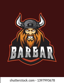 Red Barbar E Sports Logo