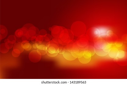 red beautiful background bokeh abstract