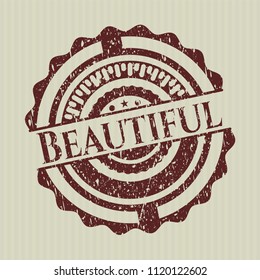 Red Beautiful rubber seal
