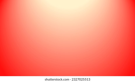 red and beige color gradient abstract background with circle light at the top center
