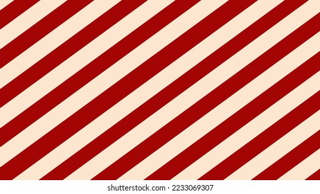 red and beige oblique stripes as a background for merry Christmas