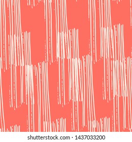 Red and Beige tie dye seamless pattern.  Shibori seamless print. Watercolor hand drawn batik.  Handmade watercolour shirt tie dye pattern. Japan traditional tile. Terracotta and Beige shibori.