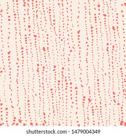 Red and Beige tie dye seamless pattern.  Shibori seamless print. Watercolor hand drawn batik.  Handmade watercolour shirt tie dye pattern. Japan traditional tile. Rose and Beige shibori.