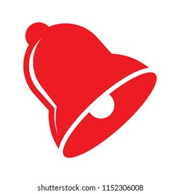 Red Bell logo icon vector
