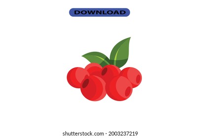 icono de berry rojo o logotipo de alta resolución