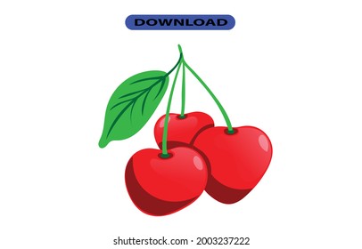 red berry icon or logo high resolution