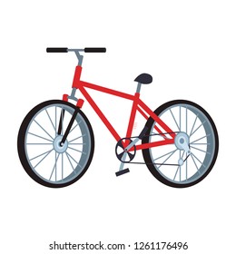 red bicicle icon