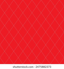 Rotes großes Gitter Raute Form Muster