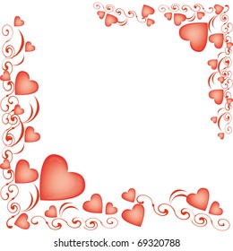 Valentines Day Banner Background Realistic Gift Stock Vector (Royalty ...