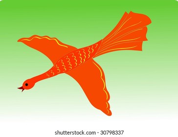 red bird