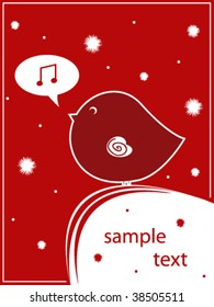 red bird