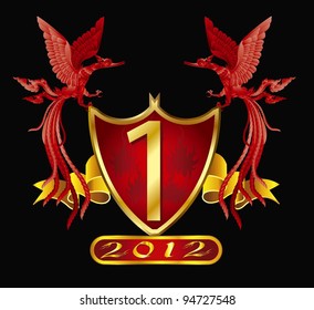 The red bird Phoenix.