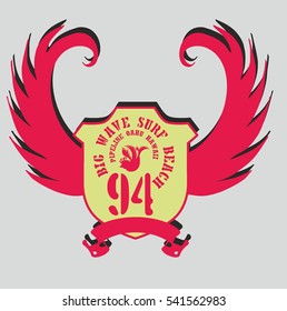 red birds flying vector art