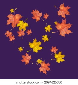Red birds and glasses. Party advertising banner