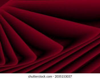 Red and black abstract background. Geometric design. Background for the website, business cards, brochures. Vector image