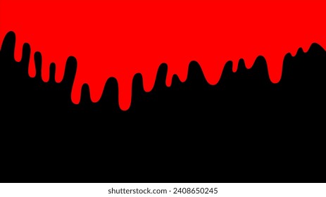 red and black abstract background, red oil spill on black background, blood spill on black background