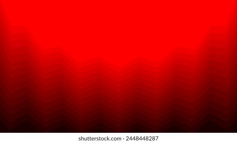 Red and black abstract background with sharp zigzag lines and gradient transition, carved stone shape	
