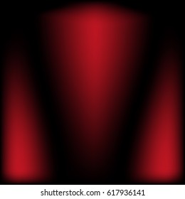 Red and black abstract background.Blur gradient